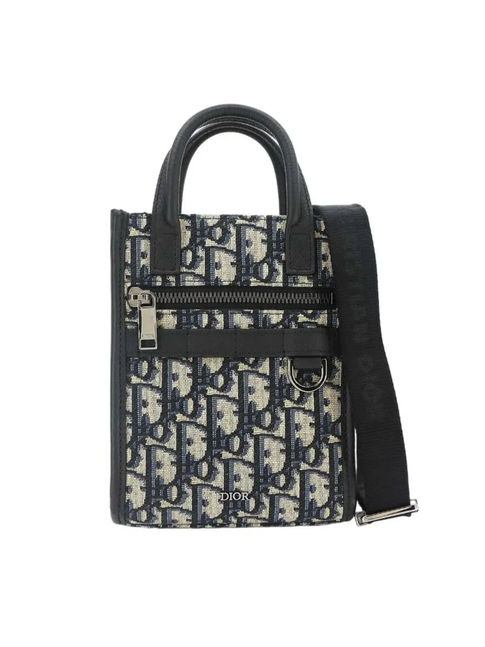Dior 2-Way Tote Shoulder Bag Oblique